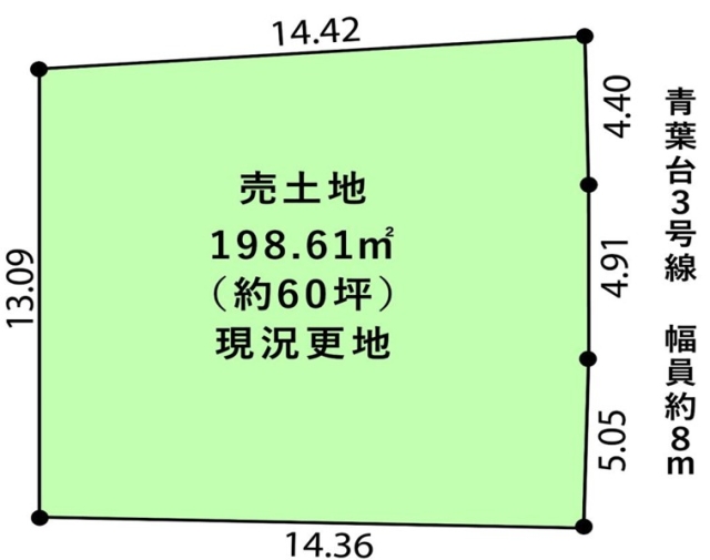 大阪府和泉市青葉台３丁目売地の不動産情報です。